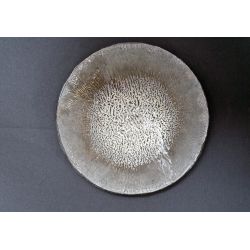 Round Glass Silver Plateau – diametr 32 cm