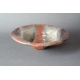 Creashed bowl Brown + Silver 25 cm