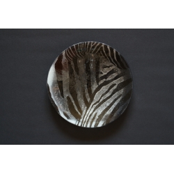 Zebra Plateau - diameter 32 cm