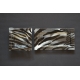 Prostokątny talerz Zebra 35x19 cm