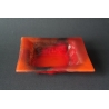 Square bowl Red - 20x20 cm
