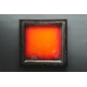 Square Black Volcano Plateau – 35 x 35 cm