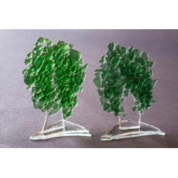 Statuette Green Tree – thick granulate 17 cm
